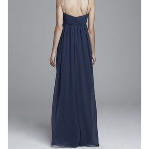 Amsale Bridesmaid dress, navy